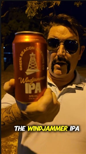 1.9K views · 308 reactions | Beer Review: Green Beacon's Windjammer IPA, come to you from from Bribie Island and testing a local QLD brew. I'm actually loving this @greenbeacon. No notes. Keep on doing this. I'm coming to the 'Woomb next and Ipswich on Sat. What local beer am I drinking? #beer #beertime #drinking #beeroclock #beerreview #greenbeacon #ipa #lager #queensland #beers #beerreview #chopper #heathfranklinschopper #lasthardbastard | Heath Franklin's Chopper | Facebook