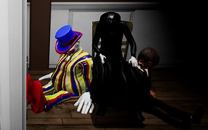 恐怖小游戏【艾米丽玩闹鬼】半夜被三个玩偶吓得死去活来