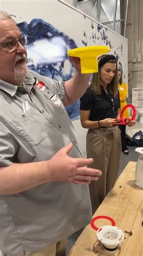 Oatey Co. on Instagram: "Low toilet flange??? Easily extend the flange above the finished floor with Oatey Set-Rite 🙌 Oatey Part #: 43403 #oatey #plumbing #plumber #toilet #repair #construction #tools #reels"