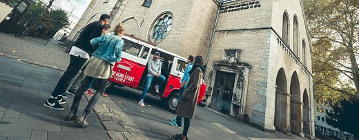 Wine Tasting & Stadtrundfahrt durch Köln im Bulli | Liebe Deine Stadt - Touren