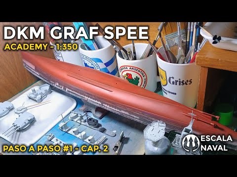 DKM GRAF SPEE - ACADEMY - 1:350 | CHAPTER 2 - PRINTING