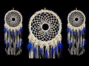 How To Make A Macrame Wall Hanging Dreamcatcher Diy Tutorial