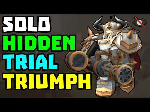 SOLO Hidden Modifier Triumph + No Skill Tree | TDS Tower Defense Simulator