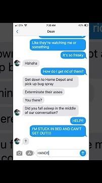 The Scariest Text Chat Ever.. 😱