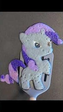 My Little Pony Pancake Art Challenge - Pinkie Pie, Starlight Glimmer, Rarity, Spike #shorts