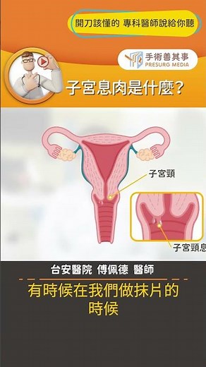 【子宮息肉是什麼？】#子宮息肉 #不孕 #手術 #手術善其事 #傅佩德醫師