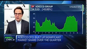 Talent scarcity means recruitment market remains strong, Adecco Group CFO says