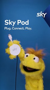 15 reactions | It’s not rocket science! Just plug, connect and play with Sky Pod. Watch Professor Podney demonstrate how to plug your Sky Pod in. | Sky | Facebook