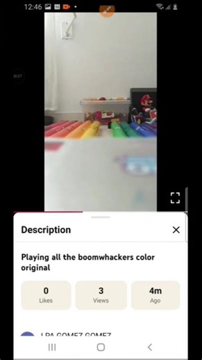 Playing all the boomwhackers color original Speed X4