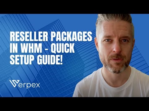 How to Create and Manage Reseller Packages in WHM