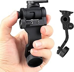 PVS 14 J Arm NVG Mount Night Vision Goggles PVS14 Night Vision Helmet Mount Dovetail Mount Rhino Mount Compatible with All Models of PVS-14