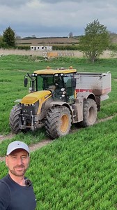 83K views · 664 reactions | JCB 4220 Fastrac tractor in the field spreading fert onto this crop with the Kverneland spreader | Pro Horizon Farming Content | Facebook