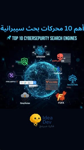 50K views · 730 reactions | Search Engines Hackers USE!  Shodan, ZoomEye, ExploitDB | محركات البحث السيبرانية #CyberSecurity #Shodan #ZoomEye #ExploitDB #Hacking #EthicalHacking #OSINT #PenetrationTesting #TechTips #Infosec #FYP #Trending #Shorts #YouTubeShorts #Reels #TikTok #ViralVideo #فكرة_مبرمج #ideadev #hacking #DigitalSecurity #Vulnerability #InformationSecurity #GCC #USA #Europe #Egypt #KSA #UAE #Morocco #Iraq #Kuwait | فكرة مبرمج | Facebook