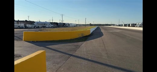 One of the Bradenton Motorsports Park owners Garrett Mitchell shows the exit down track of the wreck we posted last night. Showing its design and benefits vs a gate/solid wall. What do you guys think? | DragRaceResults.com