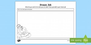 Dream Job Worksheet