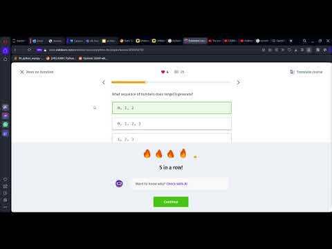 25 More on Iteration | Python Developer | Sololearn