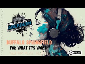 Buffalo Springfield - For What It's Worth || Easier Guitar Play Along TAB