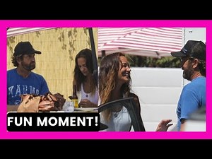 Gerard Butler | Gerry's FUN MOMENT with girlfriend MORGAN BROWN while out at lunch!