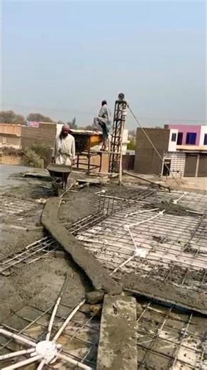 How to Make a Concrete Lantern Slab | Real Construction Work Step by Step