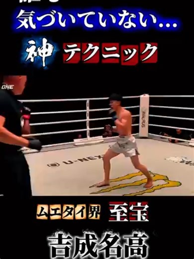 【美し過ぎる】思わず「すげぇ...」と感心してしまう試合#吉成名高 #ムエタイ #onechampionship