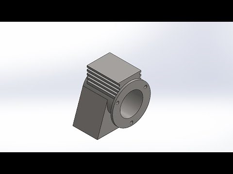 SolidWorks Tutorial | Part Modelling | Motor