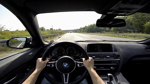 Unlocking the top speed of a BMW M6 POV drive