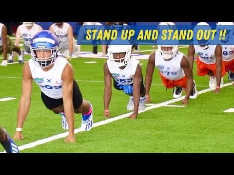 FIGHTING to be SEEN! 🏈 4 College Football Camps in 5 Days!