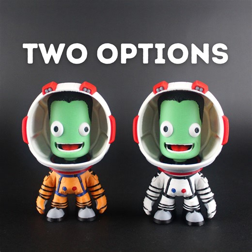 Jeb Kerman Figurine: Kerbal Space Program Action Figure With Helmet - Etsy