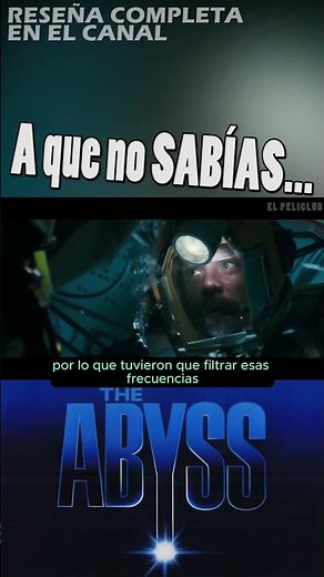 La odisea de los sonidistas en... The Abyss (1989) | EL PELICLUB