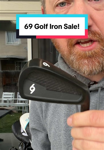 I love my @69 Golf irons and it’s hard to beat the price! #golf #golfing #golfer #golfclubs #tiktokshopcreatorpicks