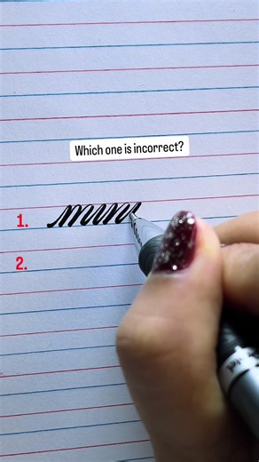 Identifying Incorrect Cursive Writing Styles