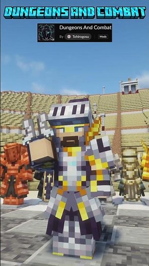 Minecraft Top Armor Mods ! #7 #shorts #minecraft