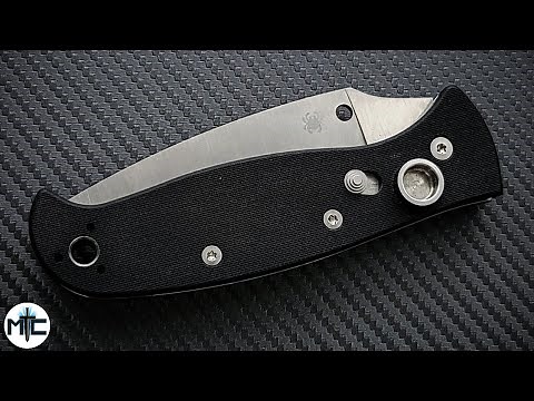 Spyderco Switchblade in LC200N? - Autonomy 2 Automatic Folding Knife - Overview and Review