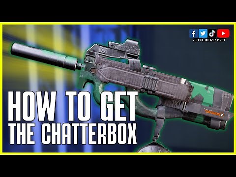 HOW TO GET THE CHATTERBOX EXOTIC SMG (The Division 2)