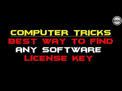 Find Any Software License Key in Windows 7/8/10 Free | Computer Tricks | Gangs Of Coder | 2018