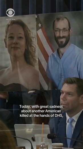 Rep. Bennie Thompson, the top Democrat on the House Homeland Security Committee, called for a moment of silence on Tuesday for Alex Pretti and Renee Good during a congressional hearing. The leaders of three major immigration agencies are testifying before the committee for the first time since the administration's recent crackdown in Minneapolis. The witnesses at the hearing are Todd Lyons, the acting head of Immigration and Customs Enforcement; Rodney Scott, the commissioner of Customs and Bord