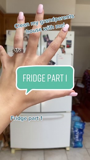 fridge clean part 1 (of many) 🧼✨