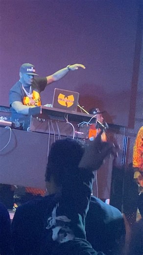 DJ Mathematics Live 🎵 Wu-Tang’s DJ | Hip Hop 50 Tour #shorts