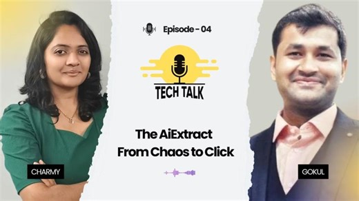 The AiExtract: From Chaos to Click | | Episode 4 Ft. Gokul | TechTalk with Charmy | BugendaiTech