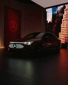 1.2K views | Evolution at its best. The all-new CLA with star-shaped lights, an illuminated radiator grille and a powerful presence that’ll leave a lasting impression. European model shown. | Mercedes-Benz USA | Facebook