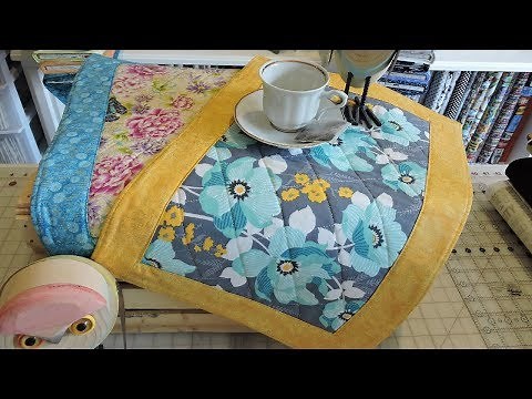 15 Minute Placemat Tutorial | Miter Corners