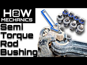 How to Replace Torque Rod Bushings on a Semi Truck