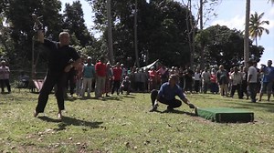 Gasing Uri or also known as Flying Gasing is a popular folk game played by locals in Kelantan and Terengganu. It is traditionally played for amusement and entertainment. It also serves as a unity platform amongst the local community | Walkabout Asia