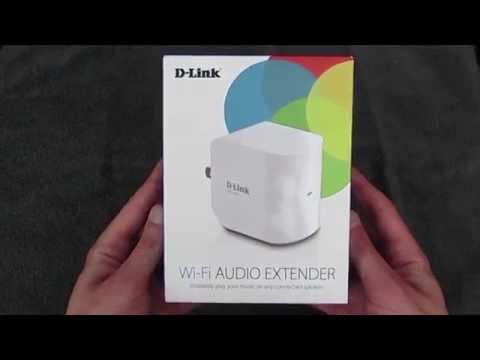 D-Link WiFi audio extender unboxing & overview