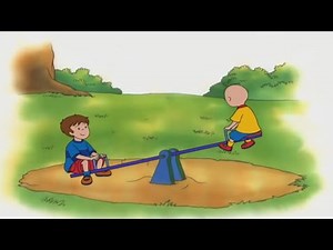 Caillou falls off the seesaw - Youtube Poop