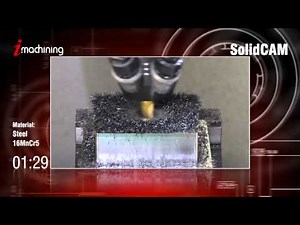 CNC Milling Software - iMachining CAMvolution - SolidCAM iMachining