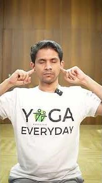 1-Min Breathing Practice for Calm Mind | Saurabh Bothra Yoga
