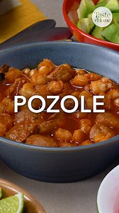 6.7K views · 58 reactions | Pozole is a cozy, comfort food that isn’t shy in flavor! Get the full recipe here: https://trib.al/aHn3fUC | Taste of Home | Facebook