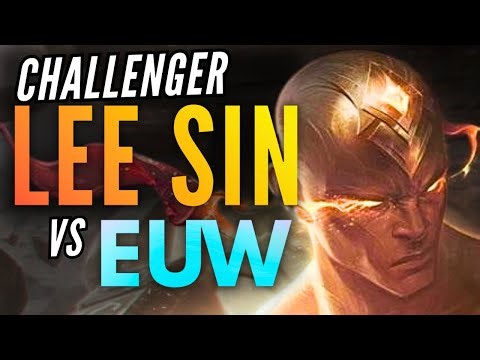 How NA Lee Sin Carries 4 Cry Babies in EUW Master