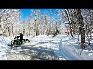 Old Forge Snowmobiling | Inner Loops February 2025